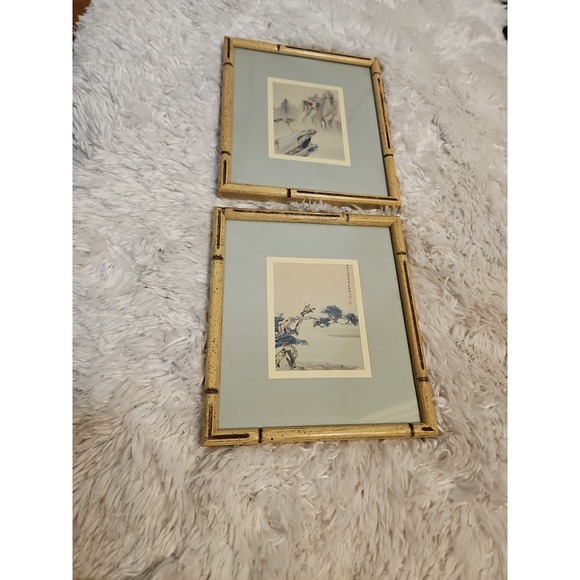 Ethan‎ ALLEN painting2 Set